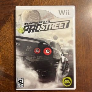 Wii Video Game Nintendo Need For Speed car racing game